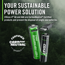 Coast Zithion X ZXAAA Lithium Rechargeable AAA Battery 4-Pack