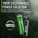 Coast Zithion X ZXAA Lithium Rechargeable AA Battery 4-Pack