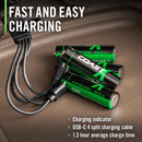 Coast Zithion X ZXAAA Lithium Rechargeable AAA Battery 4-Pack