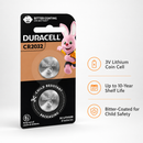 Duracell Specialty 2032 3V Lithium Coin Battery 2 Pack DL2032