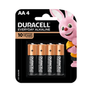 Duracell Everyday Alkaline AA 4 Pack DME1500BP4