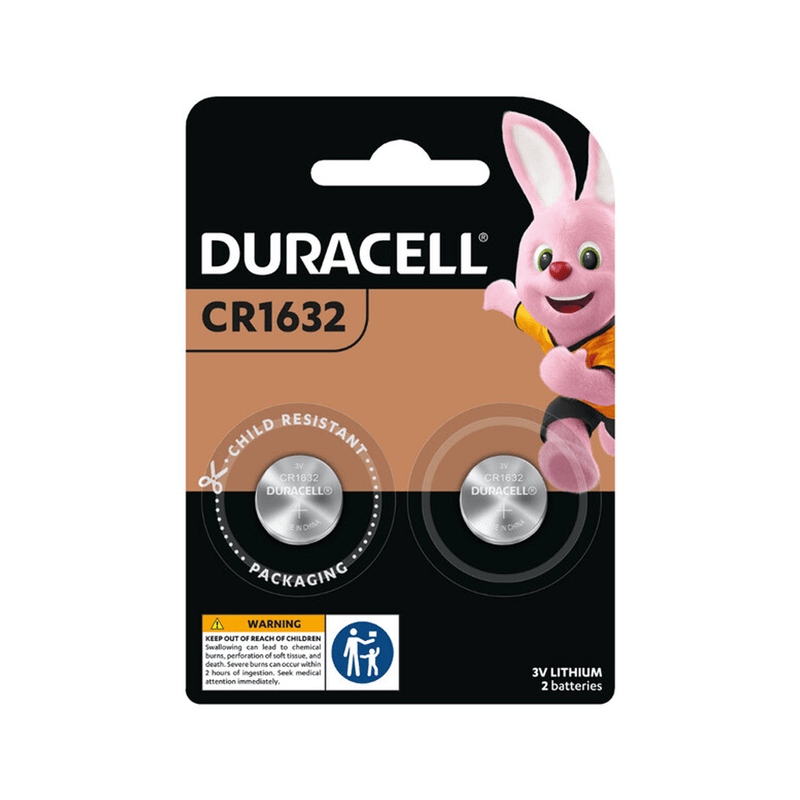 Duracell Specialty 1632 Battery 2 Pack DL1632