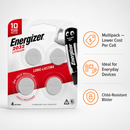 Energizer 2032 Lithium Coin Batteries 4 Pack