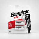 Energizer CR123A 3V Lithium Battery 2 Pack