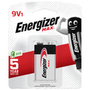 Energizer Max 9V Battery 1 Pack