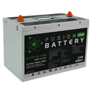 Fusion 12V battery V-LFP-12-110M side view