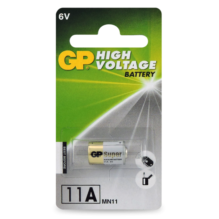 GP 6V 38mAh Alkaline High Voltage Battery - Card of 1