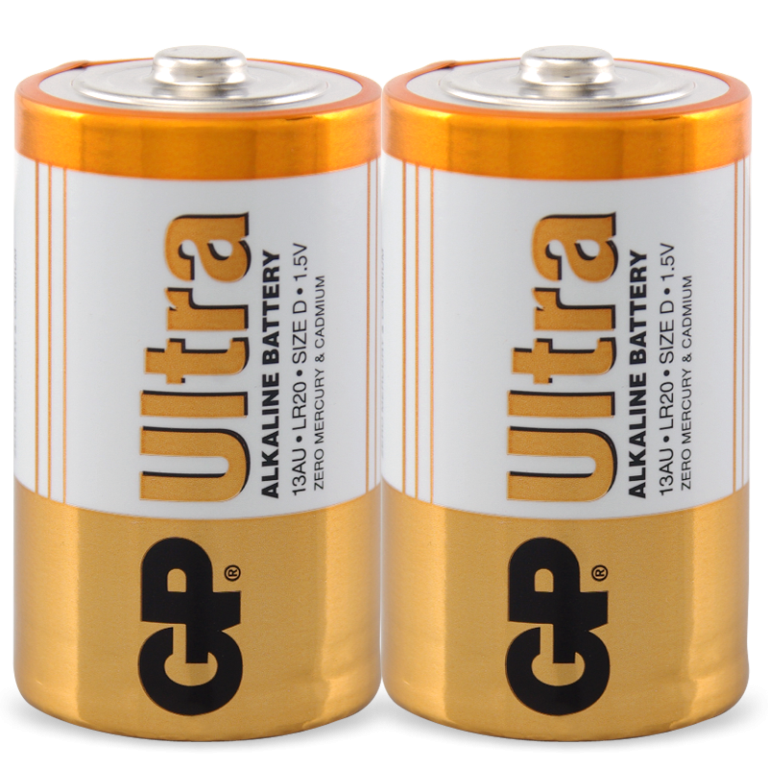 GP 1.5V Ultra Alkaline D Battery - Bulk
