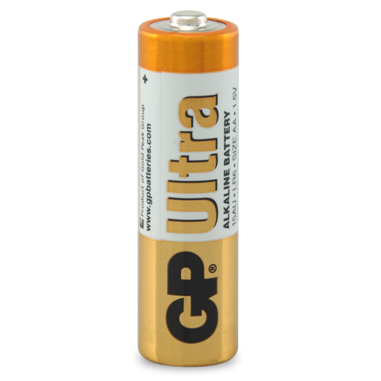 GP 1.5V Ultra Alkaline AA Battery - Pack of 16