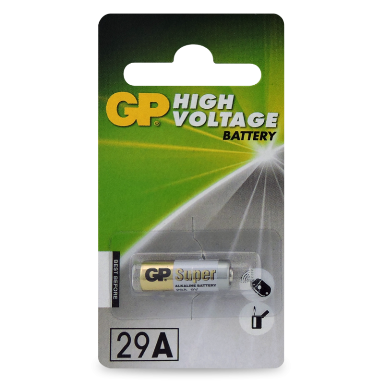 GP 9V 18mAh High Voltage Alkaline Battery - Card of 1