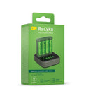 GP Recyko 4 bay USB Charger - Including charging dock and 4 x NiMH AA Batteries