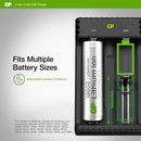 GP 5V Li-ion Dual Bay Charger - Including 2 x GP18650