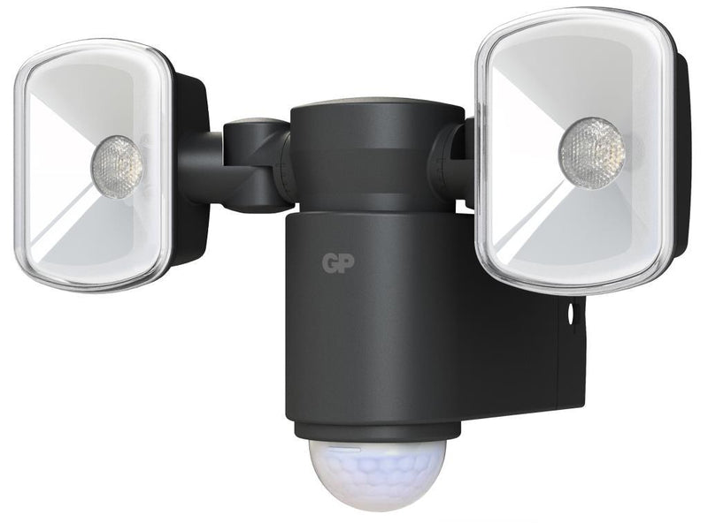 GP Safeguard 120Lm LED Dual Cordless Sensor Light - Black