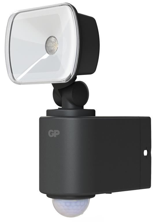 GP Safeguard 130Lm LED Single Cordless Sensor Light - Black