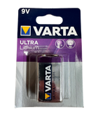 VARTA Professional Lithium Batteries 9 Volt 1 Pack