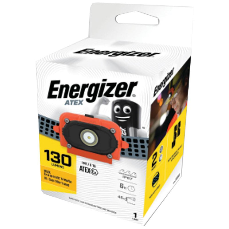 Energizer ISHD32 - Intrinsically Safe LED Headlamp - Zone 0 130 Lumens 3 x AAA size (batteries not included)