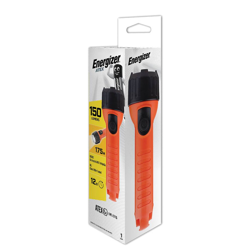 Energizer ISHH21 - Intrinsically Safe Torch LED 150 Lumens 2 x AA size (batteries not included)