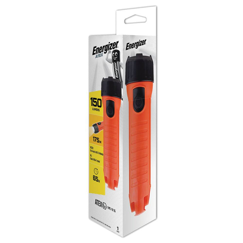 Energizer ISHH25 - Intrinsically Safe Torch LED 150 Lumens 2 x D size (batteries not included)