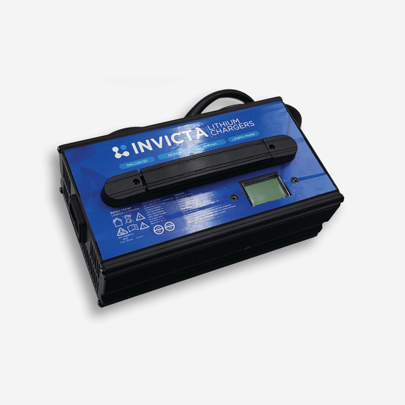 Invicta Lithium Charger 24V 20Amp SNLC24V20