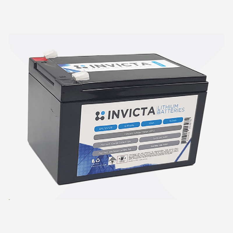 Invicta Lithium Battery 12V12AH 4S SNL12V12S