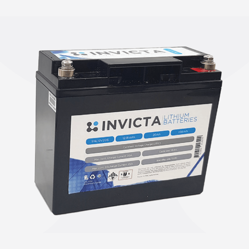 Invicta Lithium Battery 12V20AH 4S SNL12V20S