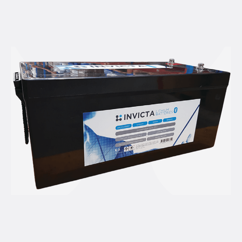 Invicta Lithium Battery 12V300AH BLUETOOTH SNL12V300BT