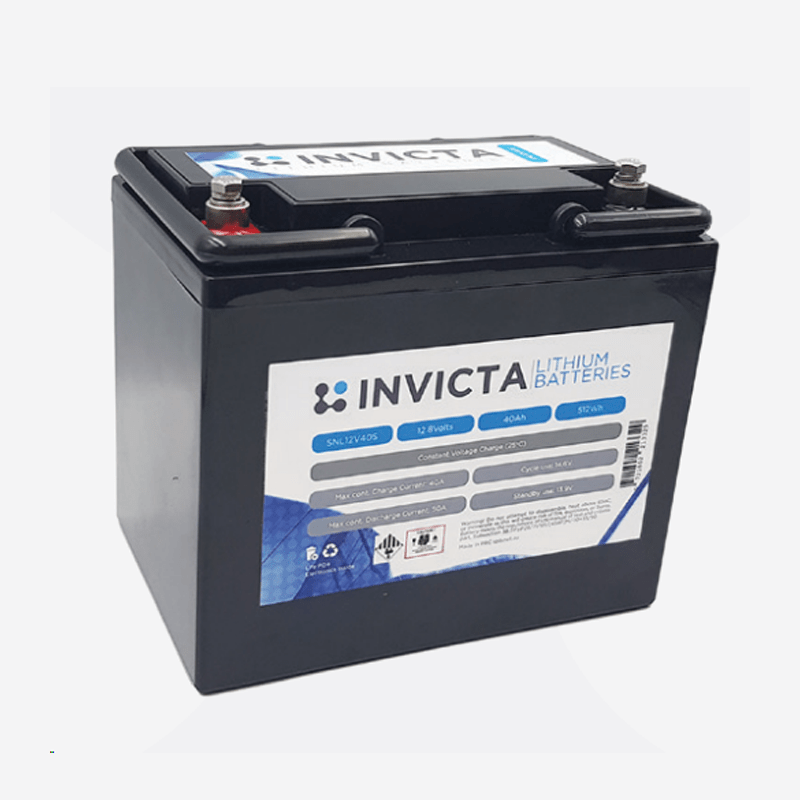 Invicta Lithium Battery 12V40AH 4S SNL12V40S