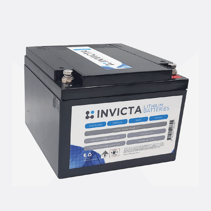 Invicta Lithium Battery 24V12AH SNL24V12