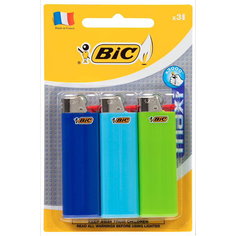 BIC Maxi Lighter 3 Pack JS003/3