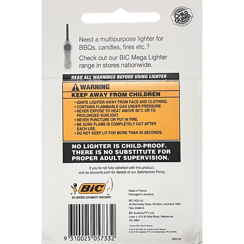 BIC Maxi Lighter 3 Pack JS003/3