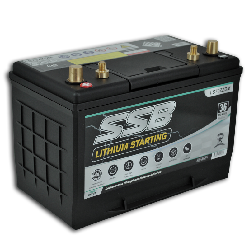 LS70ZZDM SSB Marine Lithium Dual Purpose Battery Suitable for AUX and Starting Use