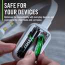 Coast Zithion X ZXAA Lithium Rechargeable AA Battery 4-Pack