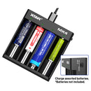 XTAR MX4 USB input automatic four-channel 1-4 cell LiIon/LiFePO4/NiMH battery charger