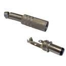 DC Plug S-Shaft 9.5mm Metal Type 2.5mm ID x 5.5mm OD