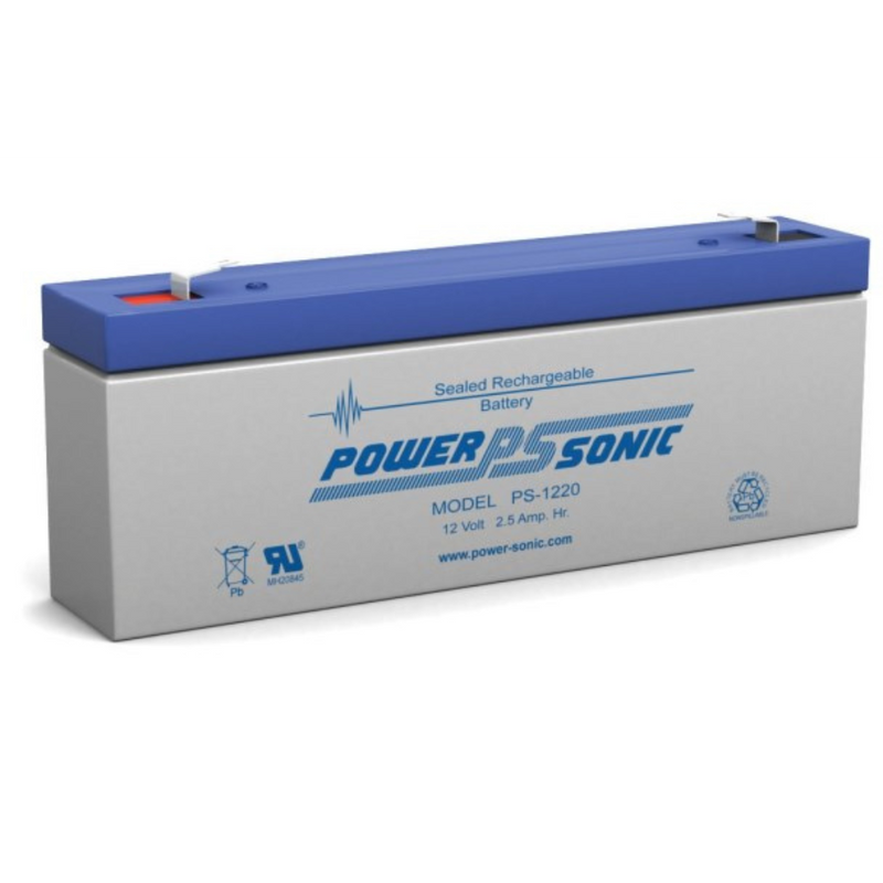 Power-Sonic PS 12 volt 2.5 ah F1