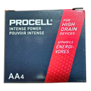 Procell Intense PX1500 AA Alkaline Pack of 4