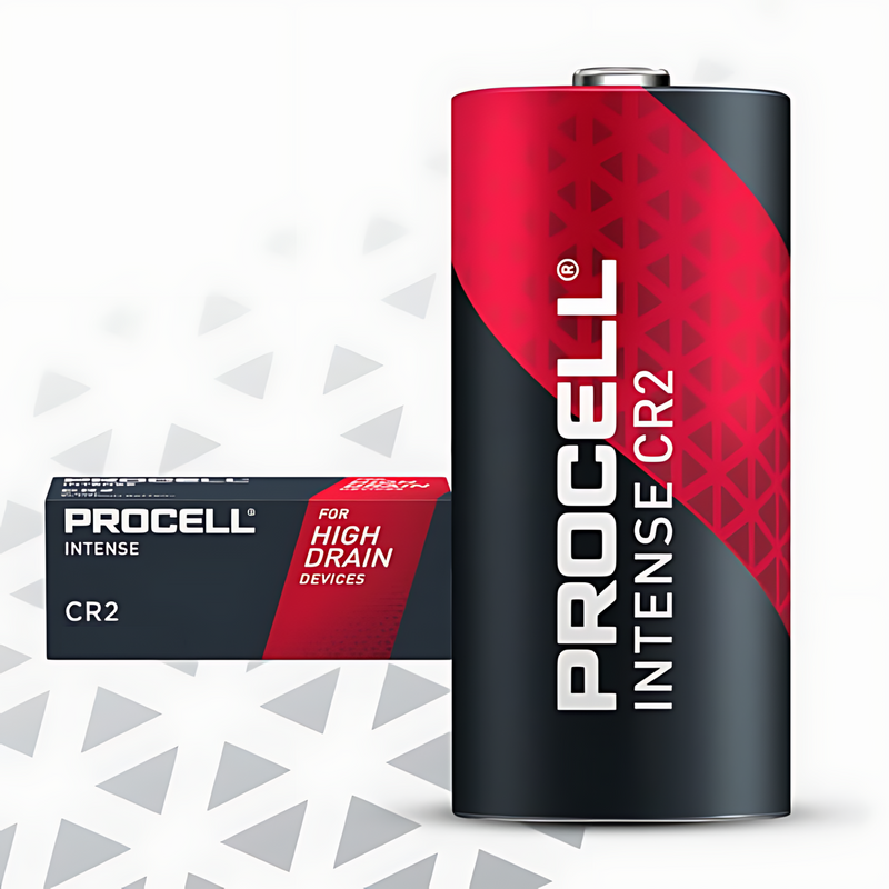 PROCELL Intense CR2 Batteries Bulk Box of 12