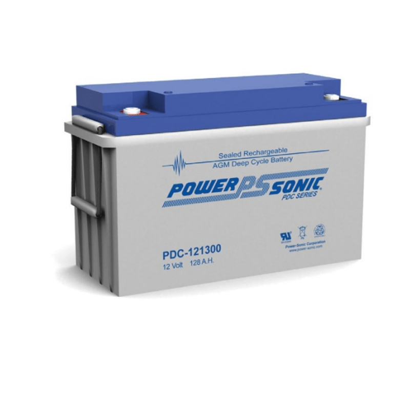 Power-Sonic PDC Series Battery 12v128 ah C20 Cyclic AGM PDC121300