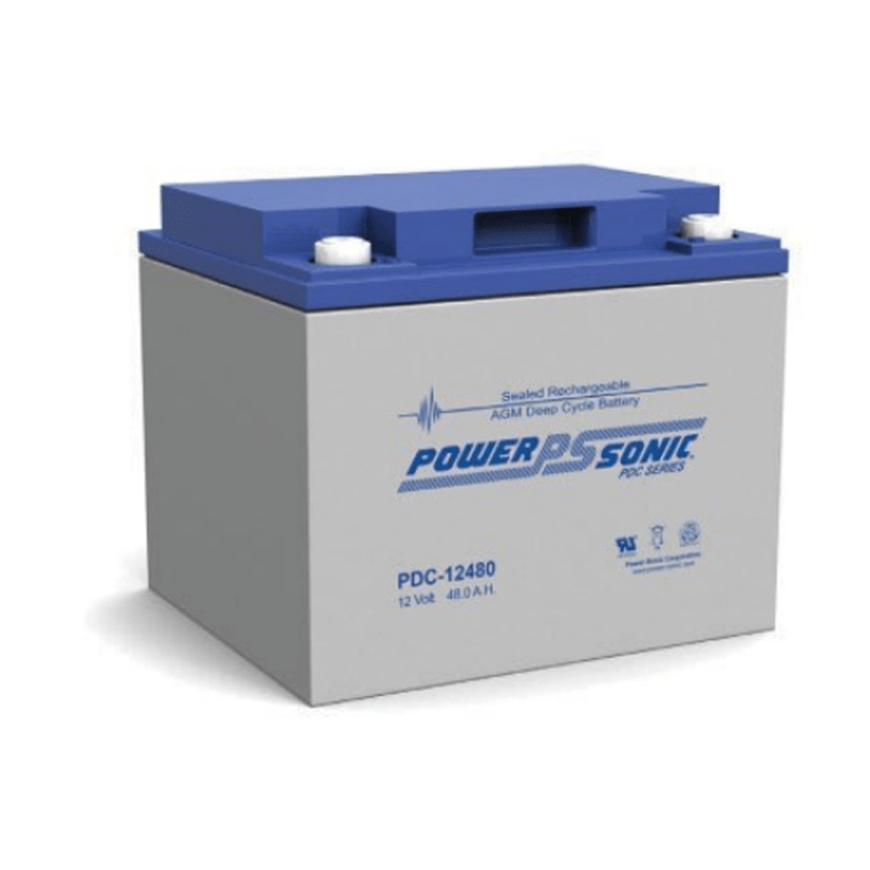 Power-Sonic PDC Series Battery 12v48 ah C20 Cyclic AGM PDC12480