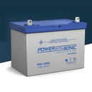 Power-Sonic PDC Series Battery 12v80ah C20 Cyclic AGM PDC12800