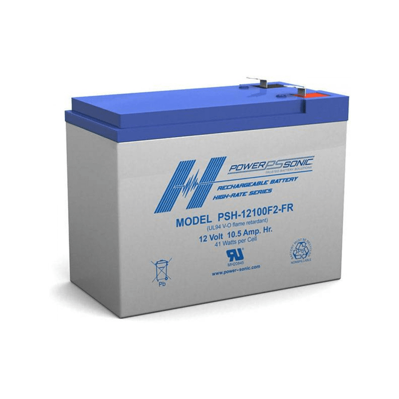 Power-Sonic PSH Series PSH 12 Volt 10.5 ah High Rate PSH12100