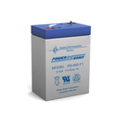 Power-Sonic PS Series Battery PS 6 volt 4.5 ah PS640