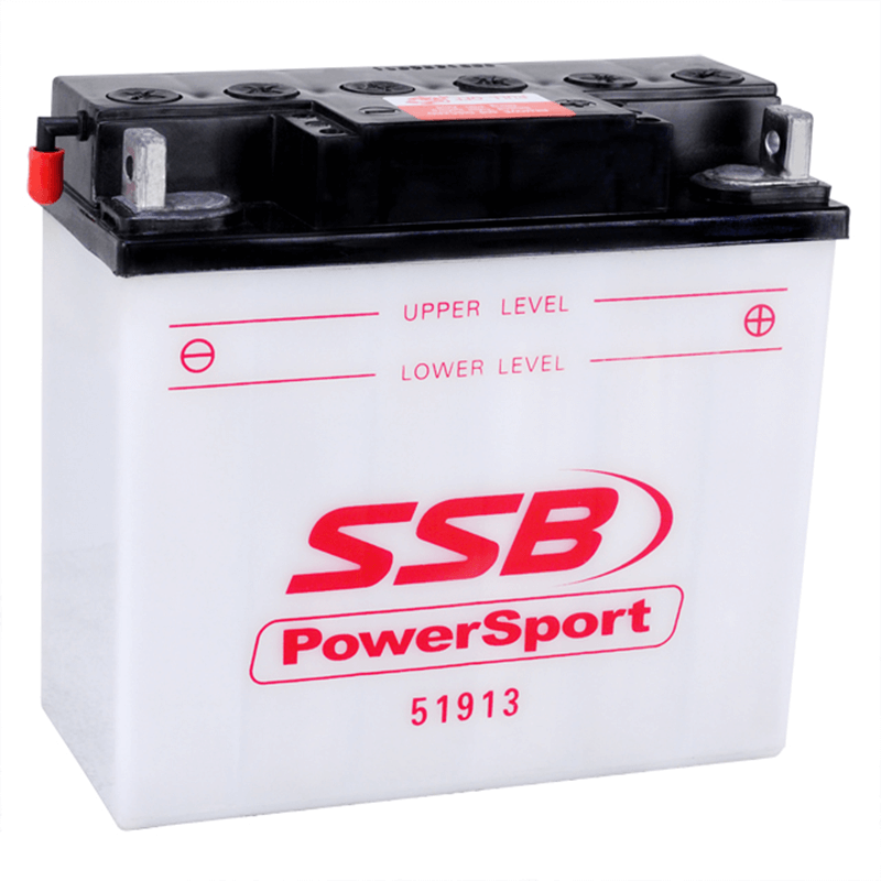 SSB 12V Powersport Flooded Motorcycle Battery 51913