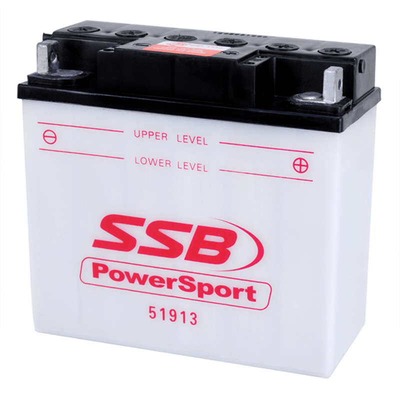 SSB 12V Powersport Flooded Motorcycle Battery 51913