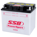 SSB 12V Powersport Flooded Motorcycle Battery 53030