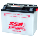 SSB Powersport Flooded Motorcycle Battery CB12B-B2