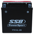 SSB 12.8V Battery YTX14L-BS