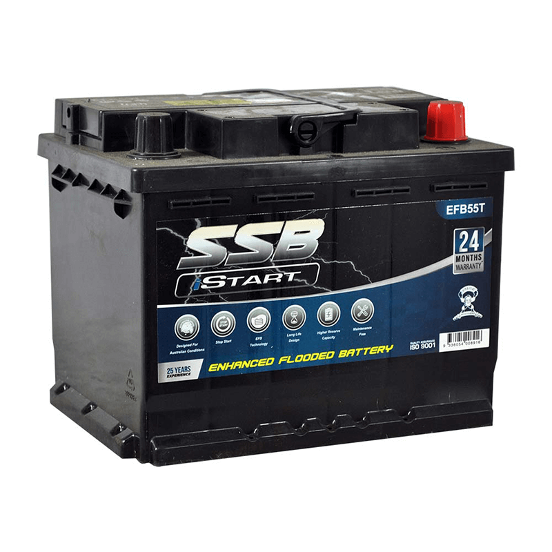 SSB Car Battery EFB55T