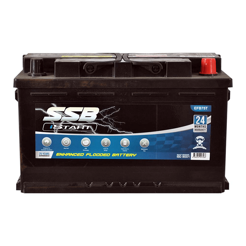 SSB Car Battery EFB75T