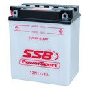SSB Motorcycle Battery 12N11-3A